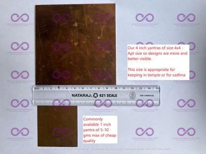 Dus Mahavidya Yantra Collection (More Effective, Certified Designs, Set of 10