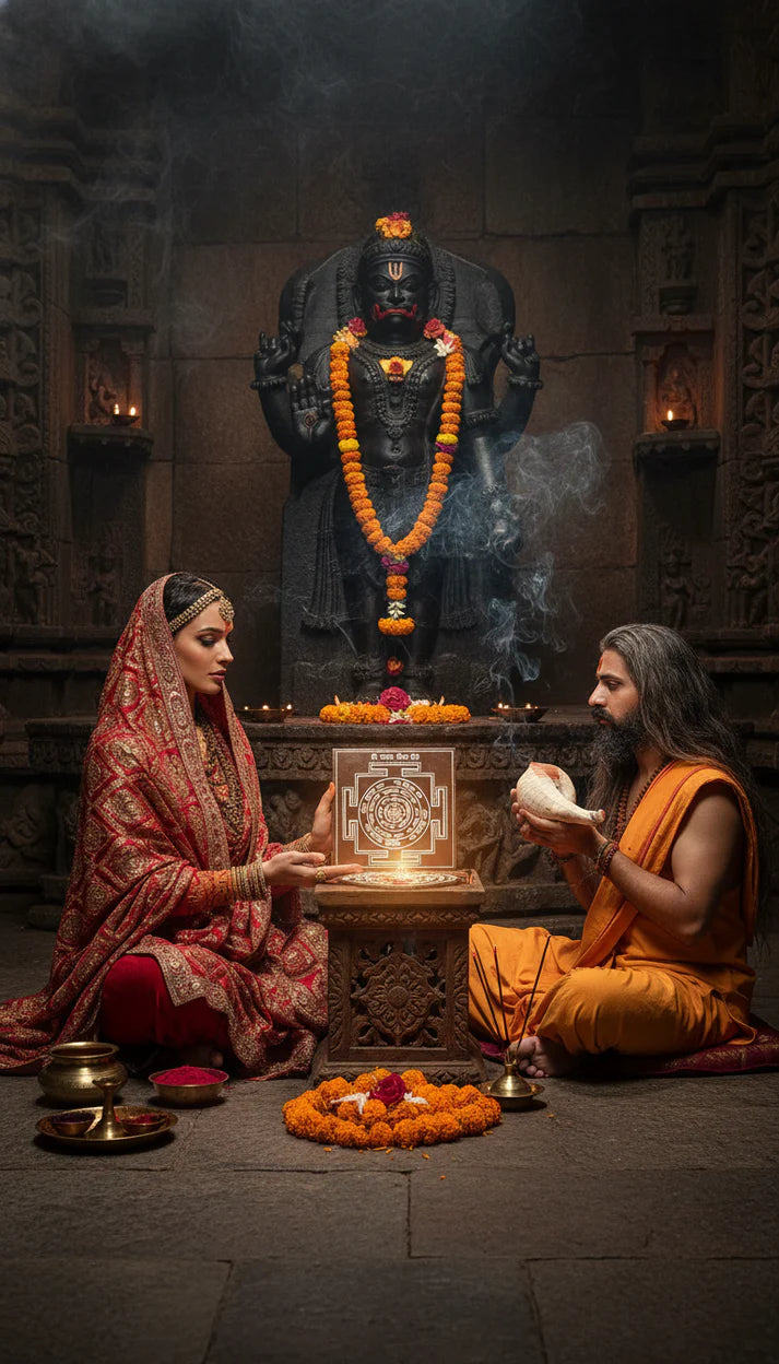 Bhairav Sadhna Yantras (More Effective, Certified Designs, 6 Yantras, 93% Pure Copper, Heavy - 90